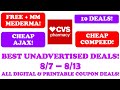 CVS FREE MONEYMAKER MEDERMA, CHEAP COMPEED & MORE 8/7-8/13 COUPONING THIS WEEK!  DIGITAL DEALS!