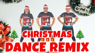 Christmas dance remix | dance workout | Zumba | Christmas remix | simple dance