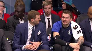 Dirk Nowitzki, Luka Doncic Mic'd Up Moments from All-Star 2019