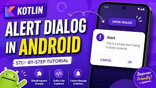 ANDROID - ALERT DIALOG TUTORIAL IN KOTLIN