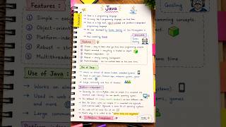 Java introduction notes part-1| quick revision