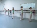 ballet class with ellen davis level 3 tendu from 5th