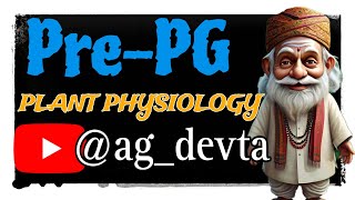 462. PLANT PHYSIOLOGY || PART-03 #pre_pg_plant_physiology