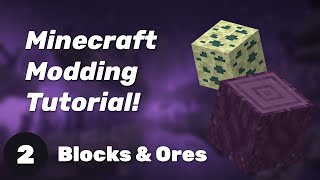 Create Minecraft Mods WITHOUT CODING!! - E02 - Blocks & Ores! | UPDATED MCreator Tutorial