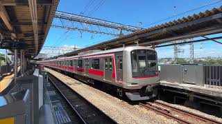 【アルバイト運用】東急5050系4000番台4104F(61K運用)各停SO横浜行き かしわ台発車シーン