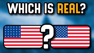 Guess Which Flag is Real | Country Quiz Challenge