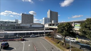 【駅前シリーズ】 東海道本線・名鉄三河線　刈谷駅　JR Tōkaidō Main Line \u0026 Meitetsu Mikawa Line, Kariya Station　(2025.1)