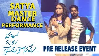Satya Master Dance Performance - Hello Guru Prema Kosame Pre-Release Event - Ram Pothineni, Anupama