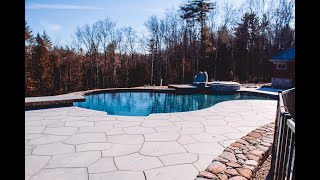 Hopkinton New Hampshire Pool Project by SSG Pools