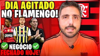 🚨DOMINGO AGITADO!🚨Jorge Nicola ACABA DE CONFIRMAR CONTRATAÇÃO NO MENGÃO!🔥NOTÍCIAS DO FLAMENGO!🔴⚫