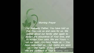 Our heavenly Father, You have told us that You love us... (27.5.2021)