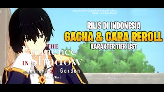 Rilis di Indonesia - Gacha, Cara Reroll & Tier List - The Eminence in Shadow RPG