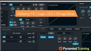 Alchemy Synth in Logic 10.2 | Modulation | SFLogicNinja