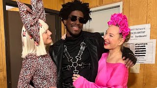 Sia performs 'Thunderclouds' with Labrinth and Maddie Ziegler at Coachella Festival 2023