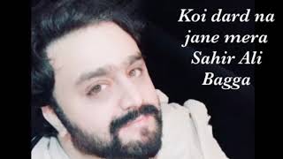 Sahir Ali Bagga - Koi Dard Na Janay Mera | Haye Rabba