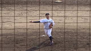 2021/10/30　【サイドスロー】　佐賀叶典 （東日本国際大学）　2年秋　富士大学戦