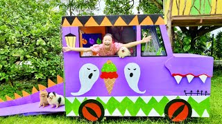 Bug's DIY Ice Cream Monster Truck for Halloween