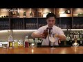 Signature cocktail with Tanqueray Gin and Cointreau - Bartender Lưu Tuấn