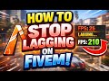 How To Fix Lag & Stutter + BEST FiveM Settings In 2026!✅ (Optimization) 