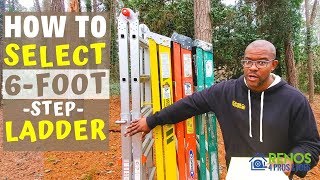 HOW TO SELECT A STEP LADDER | 6 Ladder Reviews