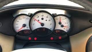 47k-Mile 1999 Porsche Boxster 5-Speed Start-up