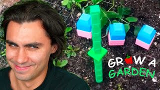 GROW A GARDEN NA VIDA REAL...