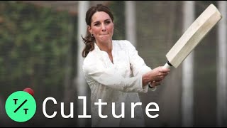 Prince William and Kate Middleton Play Cricket, Visit Mosque in Pakistan