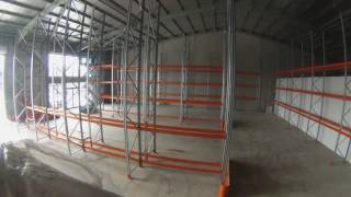 Warehouse Pallet Racking Time Lapse Installation