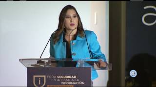 Inauguración del Foro: Seguridad y Acceso a la Información