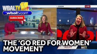 American Heart Association's 'Go Red for Women' movement.