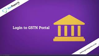 Enable GSTN portal connectivity with GovReports