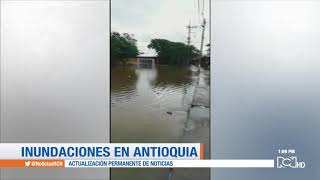 Decretan alerta roja y calamidad pública por inundaciones en Vigía del Fuerte