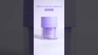 Saffr'n Luminous Hydration Moisturizer | #saffron #hydration #skincare #moisturizer