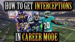 Madden NFL 2018 - How To Get Interceptions As Safety In Career Mode