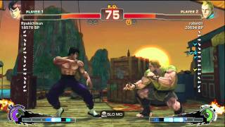 robin01 [Abel] vs Ryukichikun [Fei] SSF4 Japanese Online Ranked Matches - TRUE-HD