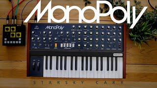 Behringer MonoPoly: No Talking Modular Style Sounds Demo