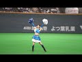 20220803 ファイターズガール 西崎光さんの勝利のダンス