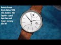 4k review u0026 unboxing charlie paris initial wrist watch 40mm u0026 36mm for him u0026 her