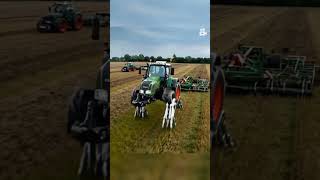 Amazing Power Full Tractor Work In Field #tractor #farming #automobile #technology #shortvideo