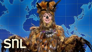 Weekend Update: Flaco the Owl's Widow On Her Husband's Death and Autopsy - SNL