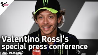 Valentino Rossi 2021 Announcement Press Conference | #CatalanGP