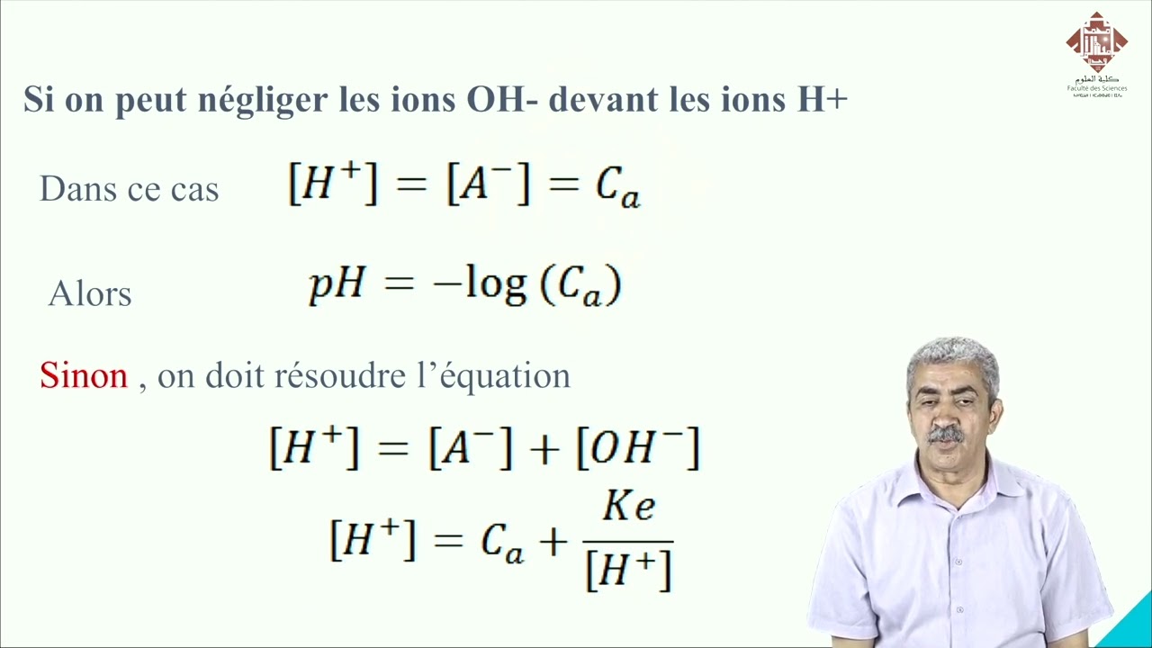 Chimie En Solution Cours 5 - YouTube