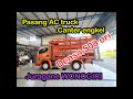 Pasang ac truck canter engkel dari wonogiri denso ori 508 super dingin