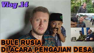 Bule Rusia di desa Jawa. Acara pengajian part 1