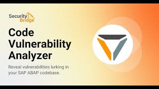 SecurityBridge Code Vulnerability Analyzer