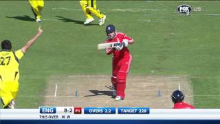 Clint McKay hat trick In ODI Vs England