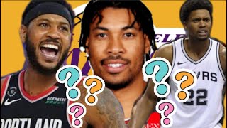 LOS ANGELES LAKERS Need to add more Depth! Rumors about Carmelo Anthony , Otto Porter and Rudy Gay!