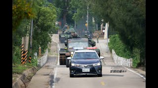 金門國軍M60A3戰車M88A1再度機動