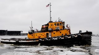 TUGBOATS and Crane Barges