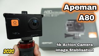 APEMAN A80 / A87 4K Sports WIFI Action Camera REVIEW \u0026 Sample Videos and Pictures